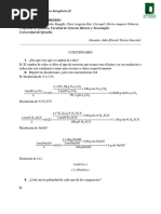 Informe de Química Inorgánica