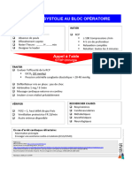 ACR Asystolie Au Bloc Operatoire
