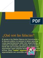 Falacias Argumentativas