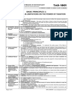 TAX-1801 (Basic Principles in Taxation 1)