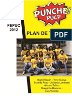 Plan de Trabajo Punche Pucp A La Fepuc 2012