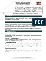 Comisión Federal de Electricidad: 1.-Objetivo