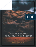 Introduccion A La Magia Demoniaca