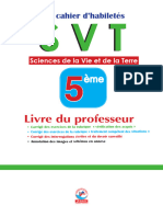 Corrigé SVT JD 5ème