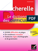 Hatier Bescherelle Le Dictionnaire Des Difficultes