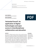 Simpson, Grundman - 2023 - Animated Sound' An Application of Digital Technologies and Open Scores in Interdisciplinary Collaboratio