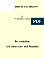 Introduction To Biochemistry: by DR - Zaizafoon Nabeel