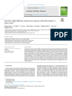 Towards A High Efficiency and Low Cost Aqueous Redox FL - 2024 - Journal of Powe