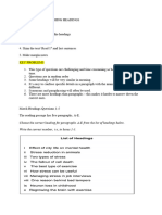 Ielts Reading Matching Headings