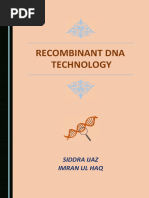 Recombinant DNA Technology (Siddra Ijaz, Imran Ul Haq) (Z-Library)