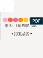 Datas Comemorativas Escolares