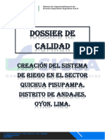 Dossier de Calidad - Ultimo