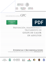 Anexo 12. CENETEC. (2019) - GPC. Prevención, Diagnóstico y Tratamiento de Golpe de Calor en Adultos