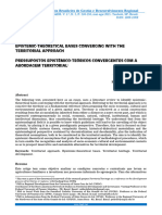 Pressupostos Epistêmico-Teóricos Convergentes Com A Abordagem Territorial - Ingles