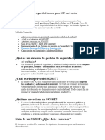 Guía y Ejemplos de Seguridad Laboral para SST en El Sector Construcción