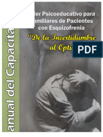 PDF Manual Psicoeducacion Esquizofrenia Familiares - Compress