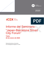 Informe ICEX Japan Barcelona Smart City Forum 1