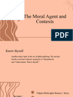 Moral Agents and Its Context