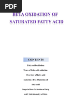 PDF Beta Oxid of Fat