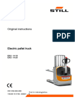 STILL Electric Pallet Truck Original Instructions