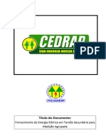 NTC D 05 - Fornecimento de Energia Elétrica em Tensão Secundaria para Medição Agrupada - FECOERESP