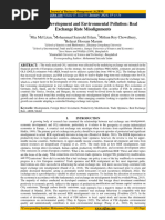 Economic Development and Environmental Pollution: Real Exchange Rate Misalignments