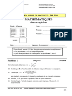 Mathematiques Niveausuperieur