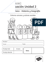 Evaluación Unidad 2 Historia