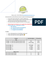 Dairy and Eggs - 13 March 2023