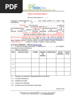 Matriz Minuta de Contrato Nova Lei de Licitação