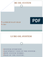 Lube Oil System.