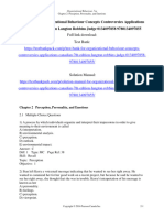 Test Bank For Organizational Behaviour Concepts Controversies Applications Canadian 7th Edition Langton Robbins Judge 0134097858 9780134097855