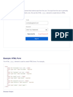 HTML Form (With Examples)