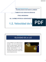 1.2. Velocidad de La Luz