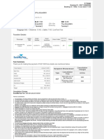 Flight Ticket BLR Bbi