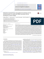 Integration of Geotechnical and Geophysical Rwchniques For Characterization of Canal Bank - Bievre Et Al 2017