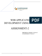 WAD JAVA Assignment 2 DEMO