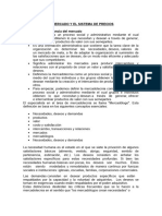 TEMA 5 El MERCADO Y EL SISTEMA DE PRECIOS