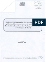 Régime Des Évaluations Licence ISPITS VF