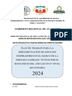 Plan de Implementación de Espacios Inspiradores NSPS 2024