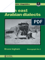 North East Arabian Dialects