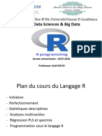 Master Data Sciences & Big Data: Faculté Des Sciences Ben M'Sik, Université Hassan II-Casablanca