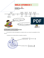 Modelo Atomico para Primero de Secundaria