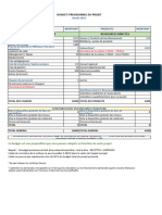 Modèle de Budget Prévisionnel