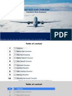 A320-A330-A340-A350-A380 Checklist Risk Analysis