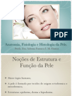 Anatomia, Fisiologia e Histologia Da Pele