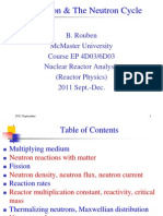 1 Fission & The Neutron Cycle