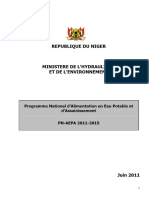 Mhe Programme National D Alimentation en Eau Potable Et D Assainissement 2011