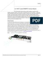 Cisco CRS 4 Port 10GE Tunable WDMPHY Interface Module