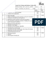 IAT-I Question Paper With Solution of 18CS71 Artificial Intelligence and Machine Learning Oct-2022-Dr - Swathi Y